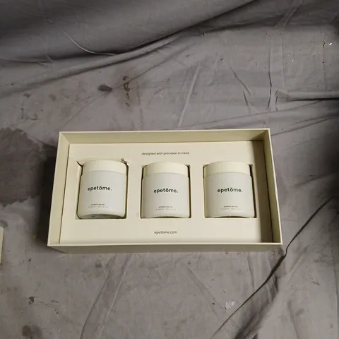 BOXED EPETOME SYNBIOTIC DUO CAPSULES GUT HEALTH SUPPLEMENT - 3 JARS