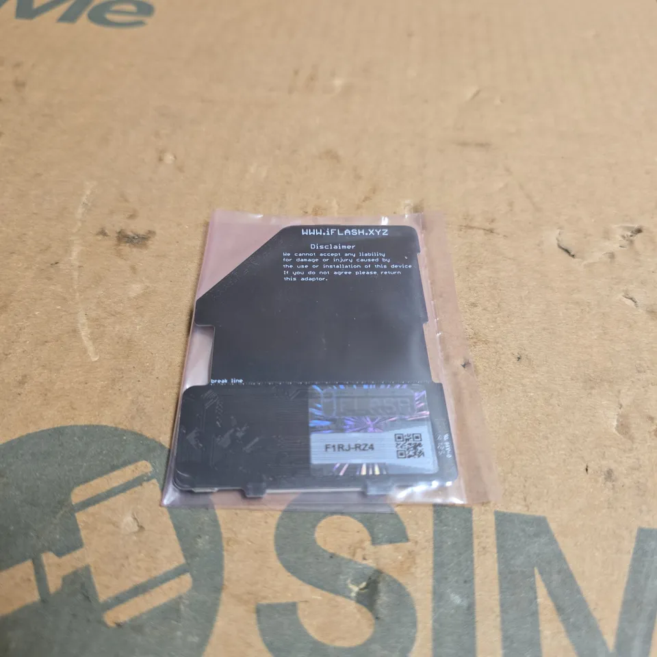 IFLASH UDUAL, DUAL MICROSD ADAPTER FOR THE IPOD. SEALED