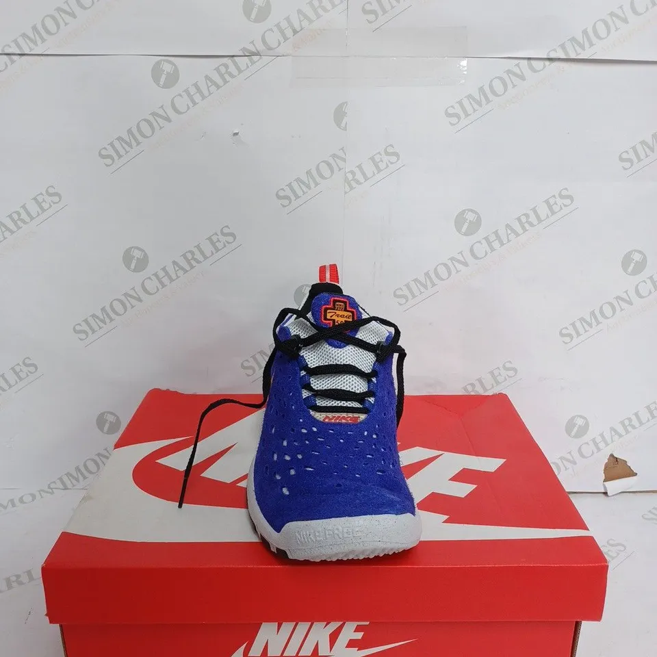 NIKE FREE RUN TRAIL IN BLUE - UK 9.5
