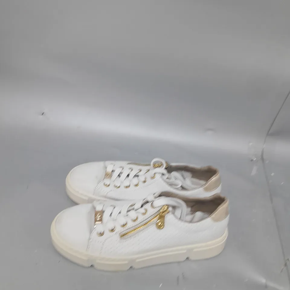 RIEKER CHUNKY SOLE TRAINERS - SIZE 5
