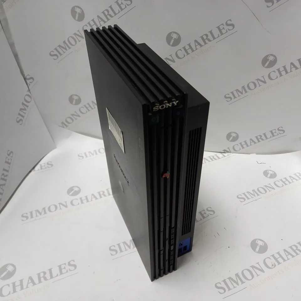SONY PLAYSTATION 2 GAMES CONSOLE IN BLACK