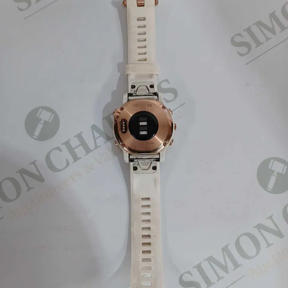 GARMIN PRO FENIX 6S IN WHITE & ROSE GOLD