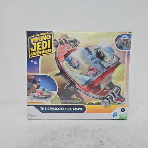 STAR WARS YOUNG JEDI ADVENTURES THE CRIMSON FIREHAWK – BOXED PLAYSET