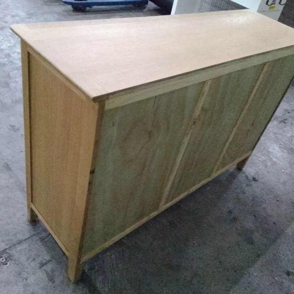 6 DRAWER SIDEBOARD - OAK FINISH