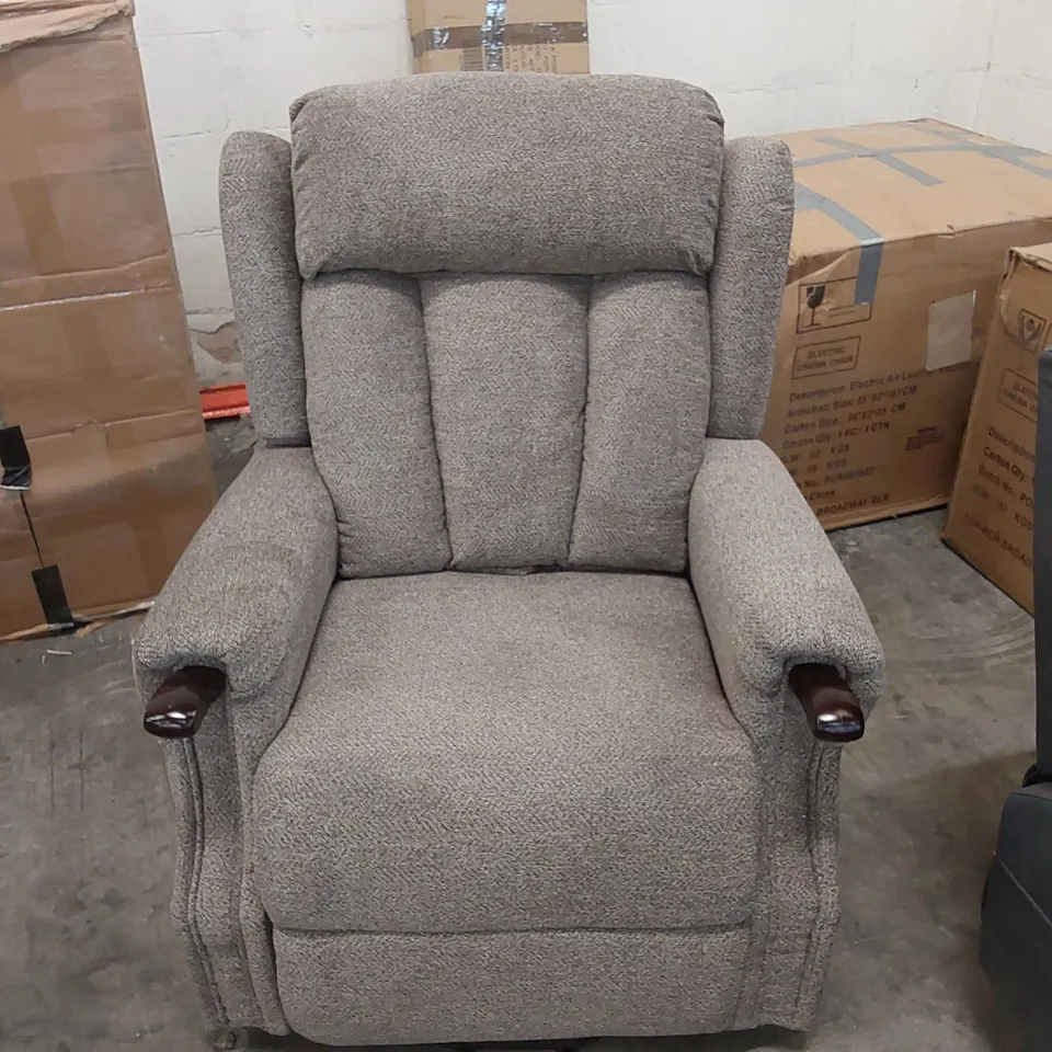 DESIGNER FABRIC UPHOLSTERED CHAIR