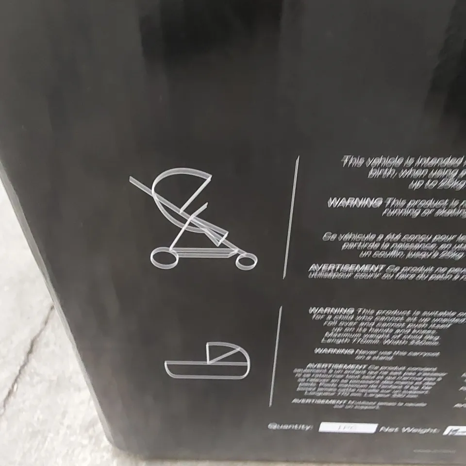 BOXED ICANDY PEACH 7 BLACK EDITION COMBO STROLLER 