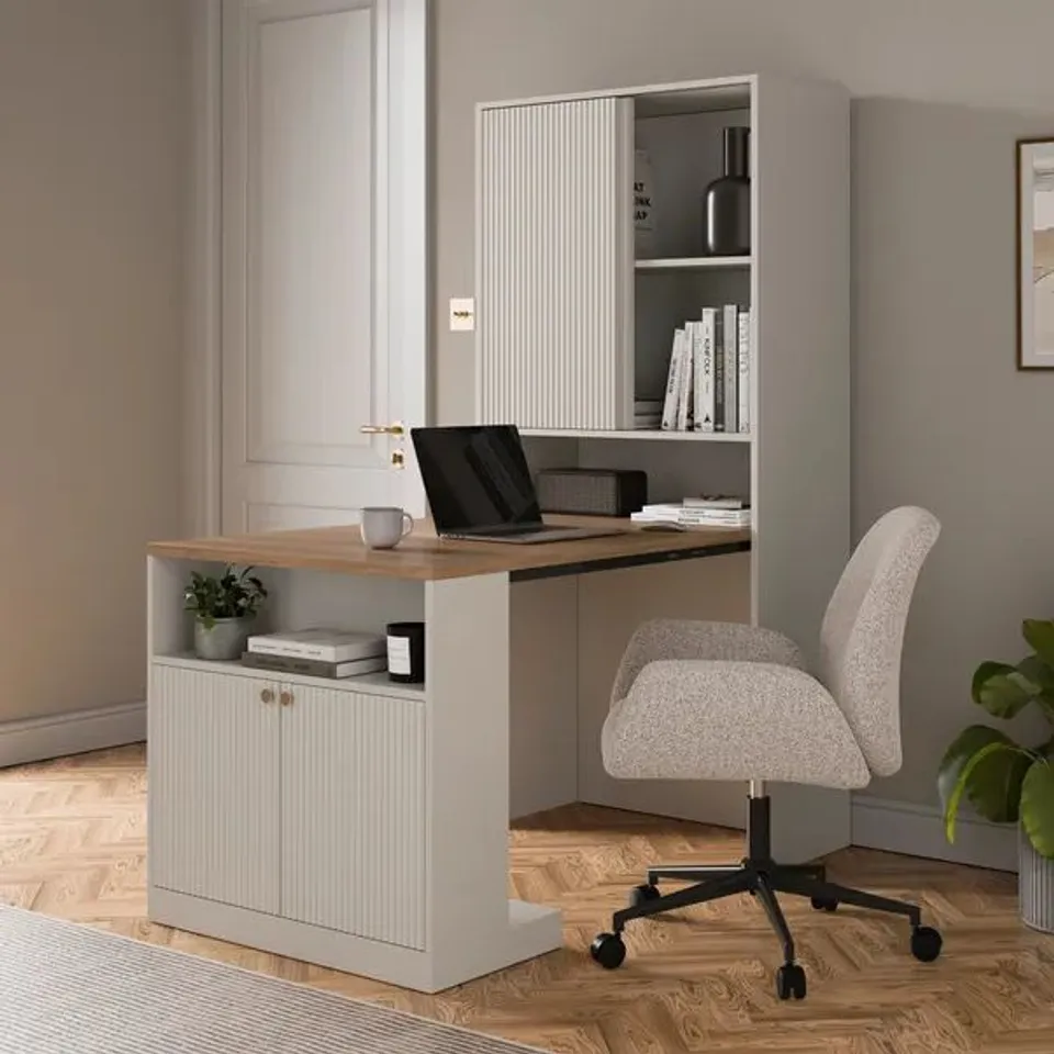 BOXED GEORGI COMPACT HIDEAWAY DESK (1 BOX)