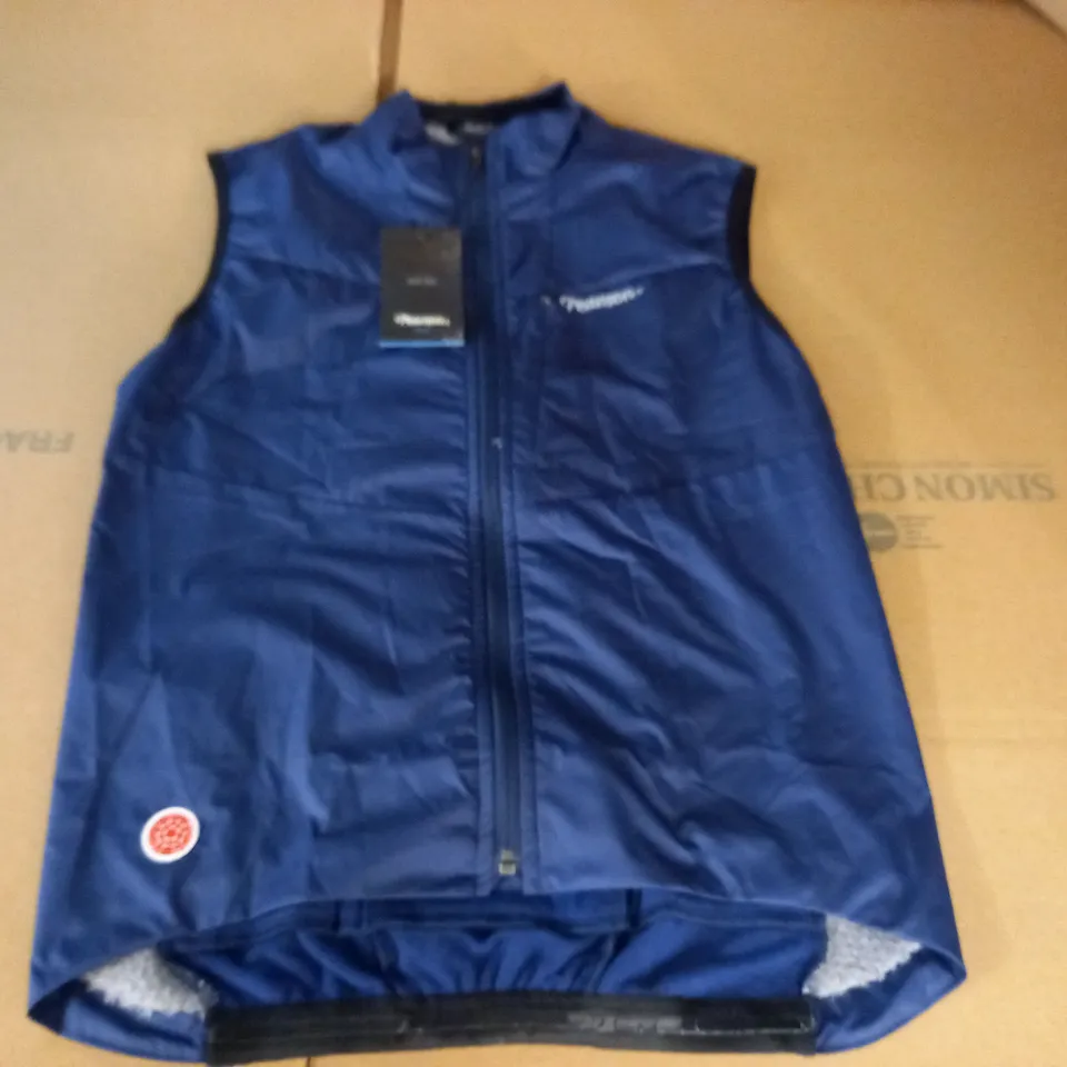 PEARSON MENS ROAD INSULATED GILET IN BLUE INK - M