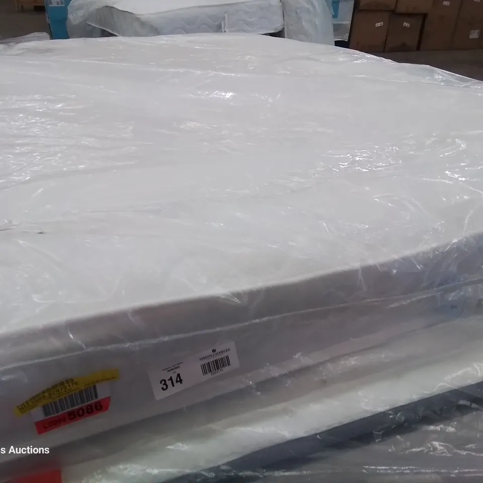 QUALITY BAGGED 4'6" DOUBLE SILENTNIGHT MIRACOIL ORTHO MATTRESS