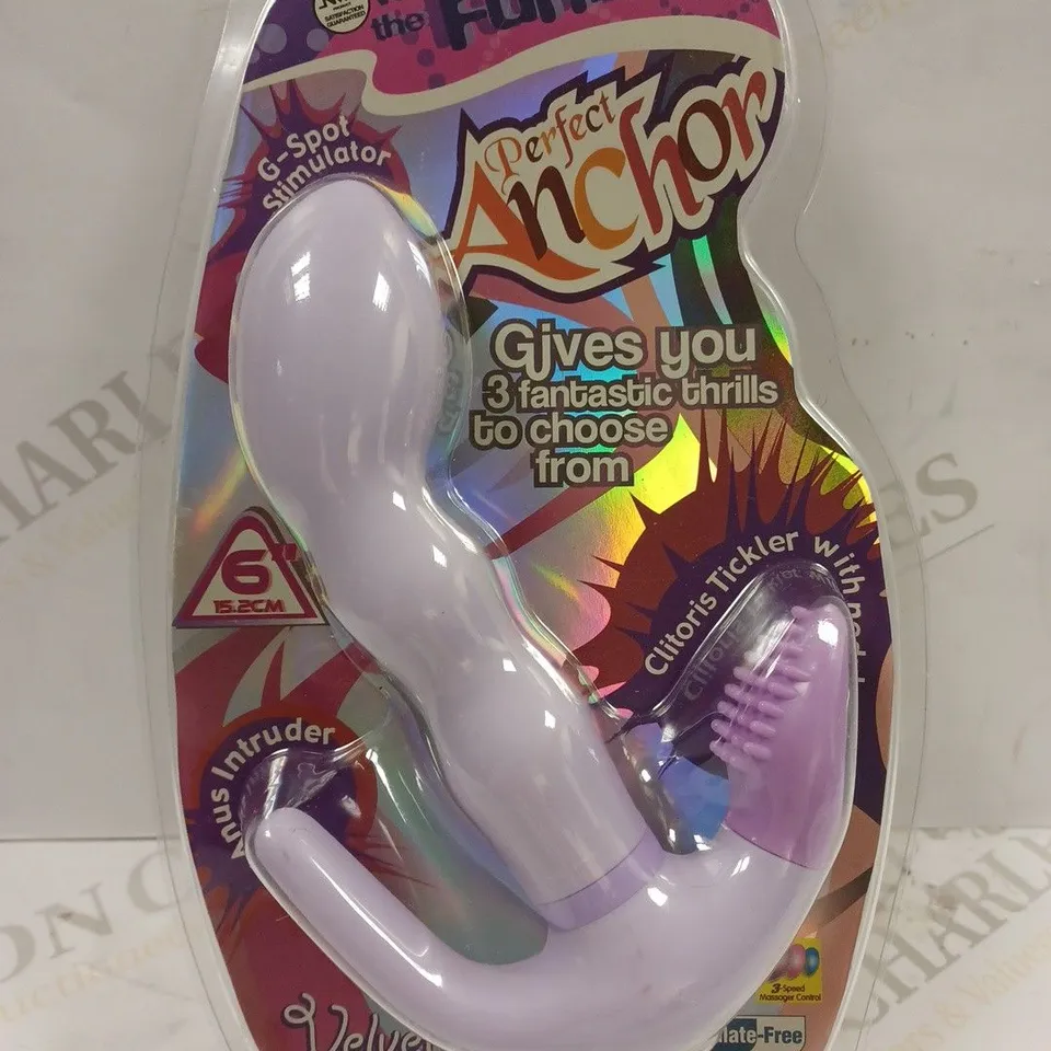 BOXED PERFECT ANCHOR VIBRATOR - 3 FANTASTIC THRILLS 