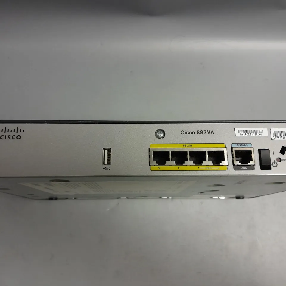 UNBOXED CISCO 887VA ROUTER SYSTEM