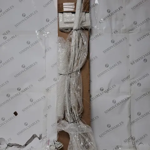BOXED ALISON CORK PRE-LIT CASCADING GLITTER WHITE WILLOW TREE - COLLECTION ONLY