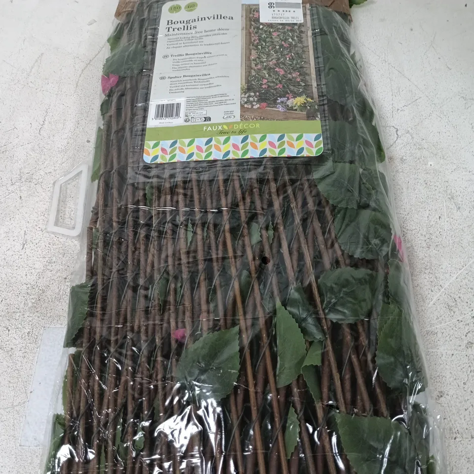 BOUGAINVILLEA TRELLIS – 180 CM X 60 CM, FAUX DÉCOR