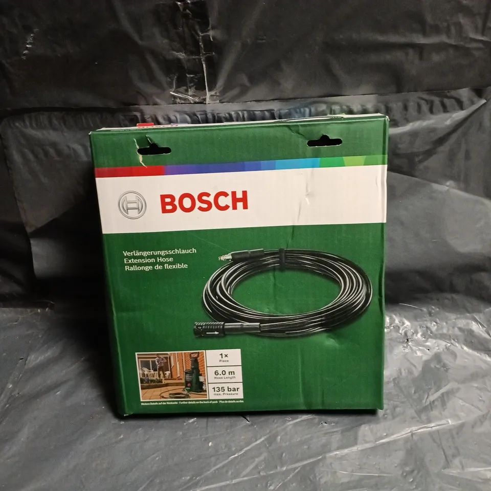 BOSCH EXTENSION HOSE – 6.0 M, 135 BAR