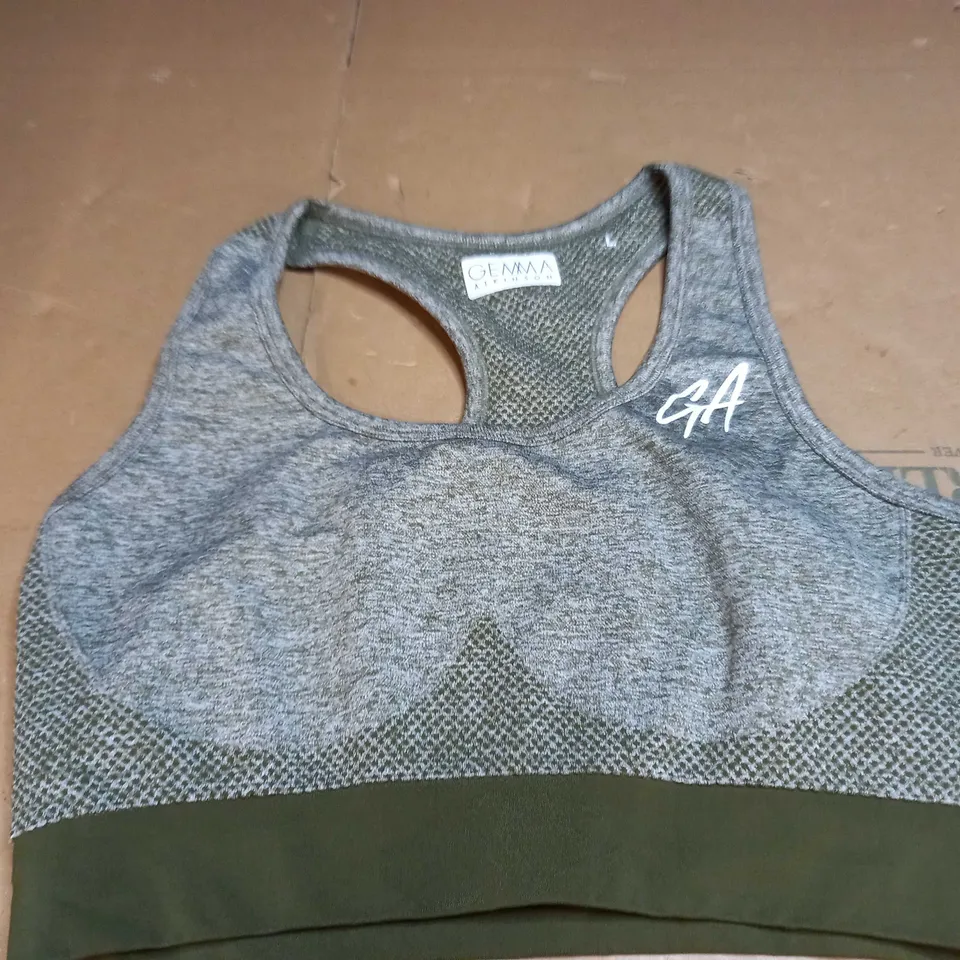 GEMMA ATKINSON SPORTS BRA SIZE L