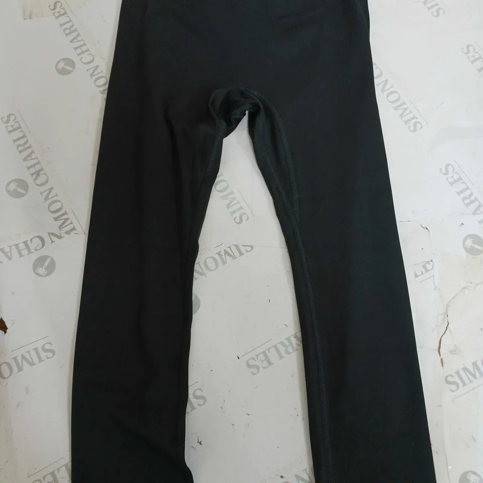 GYMSHARK TRAINING BLACK LEGGINGS - S