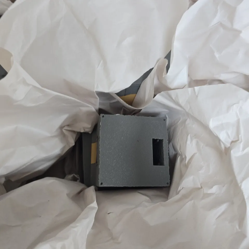 GREY PLASTIC MODEL BUILDING PARTS