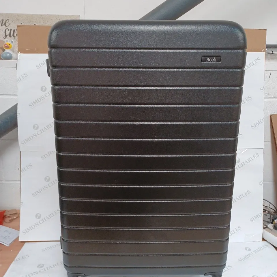 BYRON 4 WHEEL HARDSHELL SUITCASE - BLACK RRP £99.99