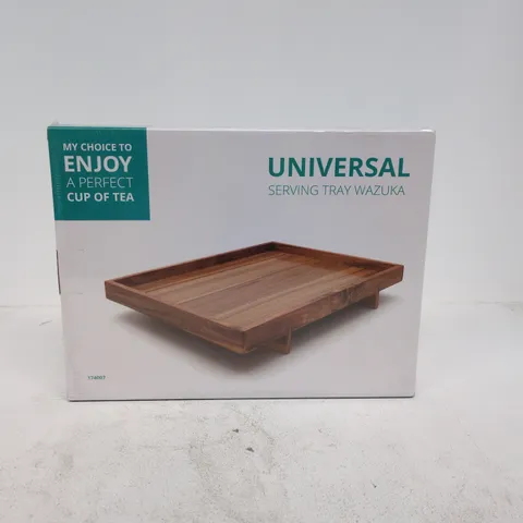 UNIVERSAL SERVING TRAY – WOODEN (WAZUKA) – BOXED
