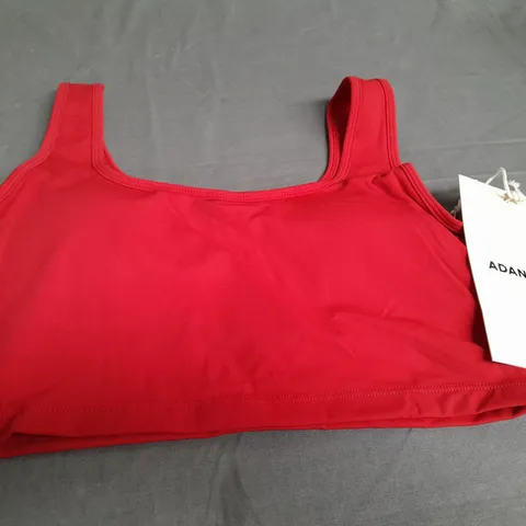 ADANOLA ULTIMATE SQUARE NECK BRA IN RED - MEDIUM