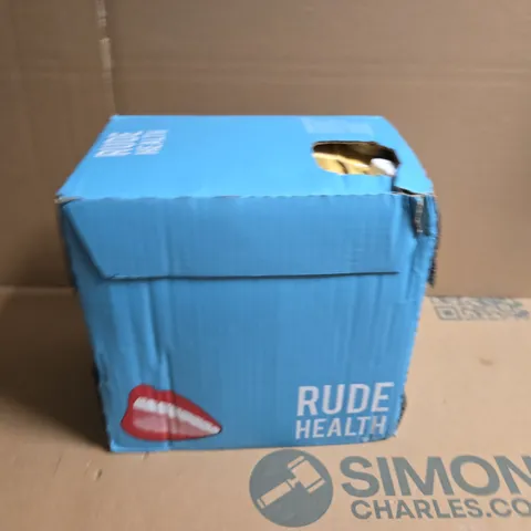 RUDE HEALTH ORGANIC ALMOND ZERO SUGAR DRINK 1L - X6 