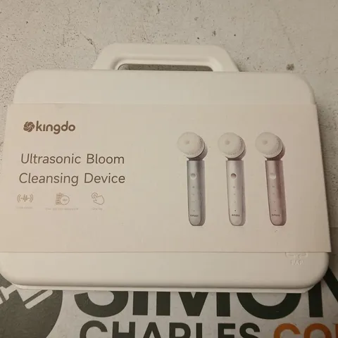 BOXED KINGDO ULTRASONIC BLOOM CLEANSING DEVICE 