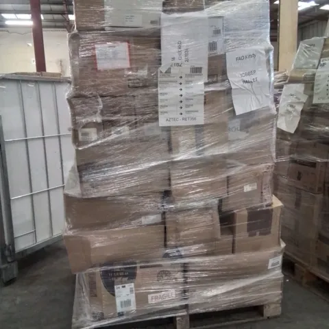 PALLET CONTAINING CATERING ITEMS AND PRODUCTS SUCH AS;OLYMPIA HI BALL TUMBLERS,UTOPIA WINGED PLATES,UTOPIA WINE GLASSES 