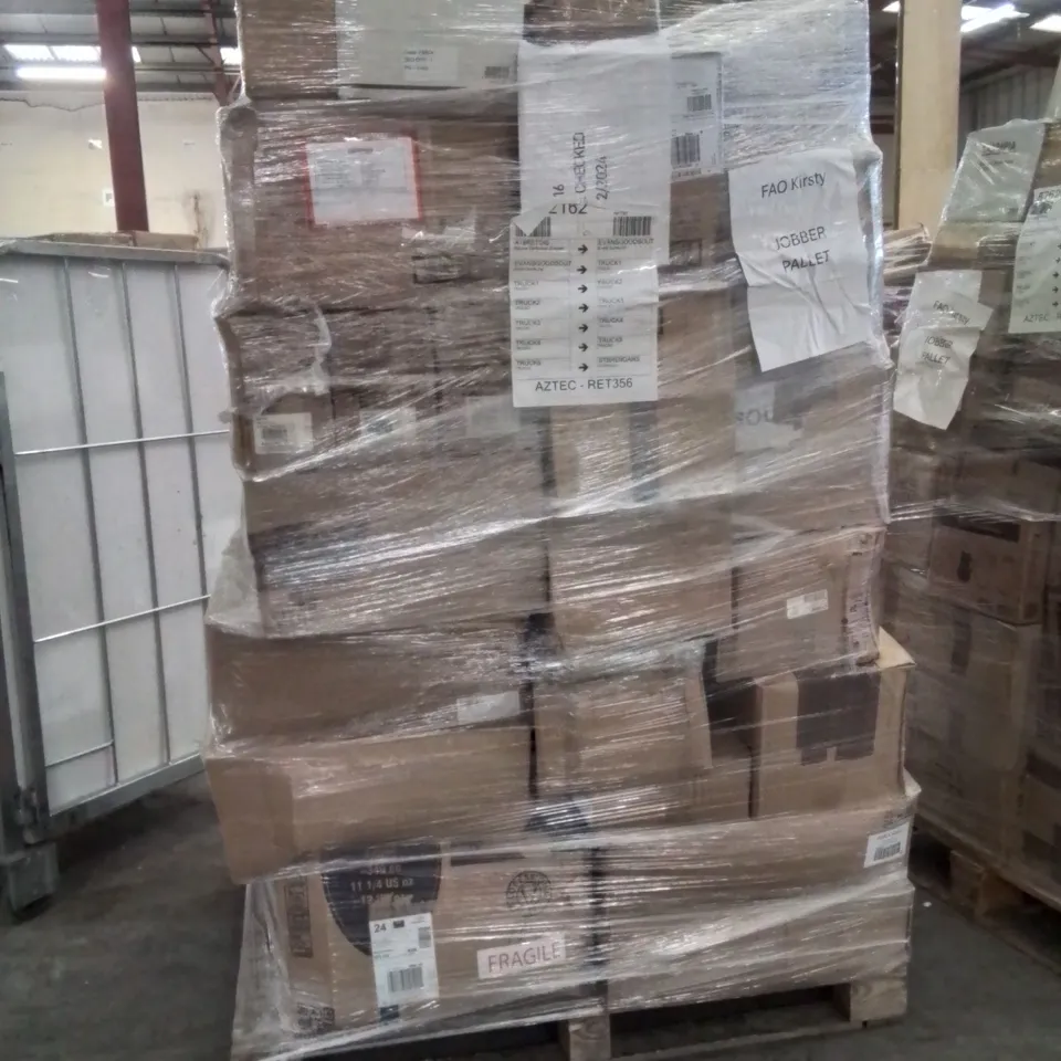 PALLET CONTAINING CATERING ITEMS AND PRODUCTS SUCH AS;OLYMPIA HI BALL TUMBLERS,UTOPIA WINGED PLATES,UTOPIA WINE GLASSES 