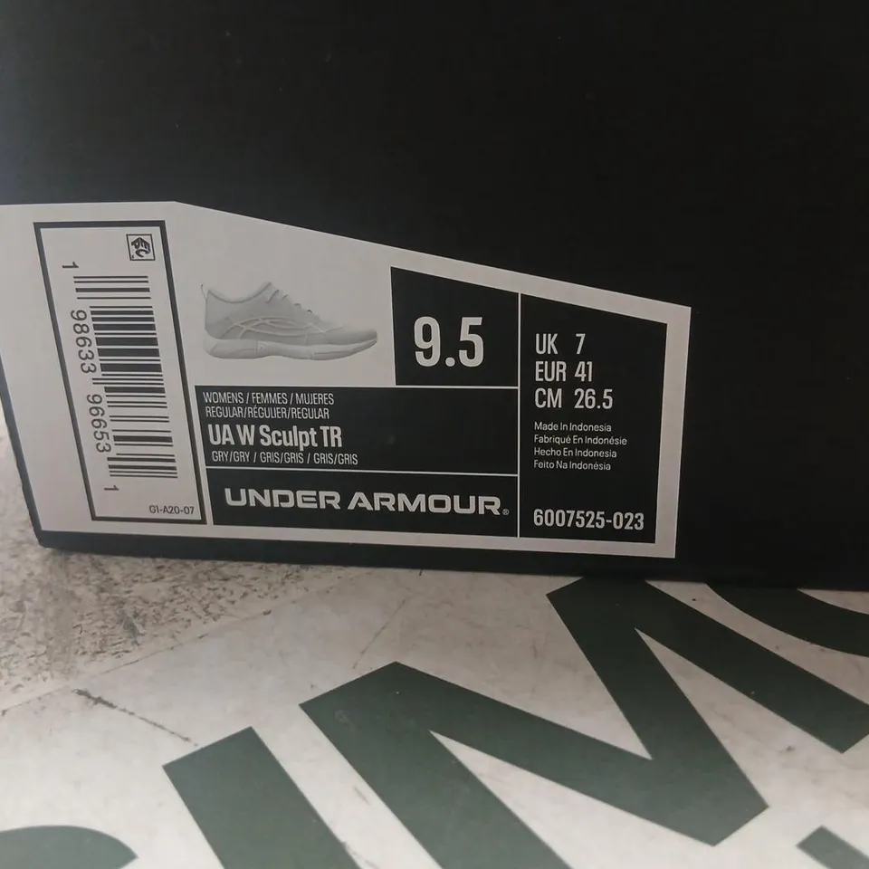 UNDER ARMOUR UA W SCULPT TR WOMEN'S TRAINING SHOES – UK 7 (US 9.5, EU 41)