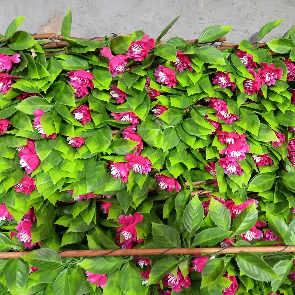 GARDEN REFLECTIONS CHERRY BLOSSOM TRELLIS - DEEP PINK - COLLECTION ONLY