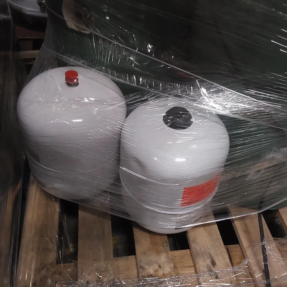 PALLET CONTAINING 5X BOILER CYLINDERS & VESSELS