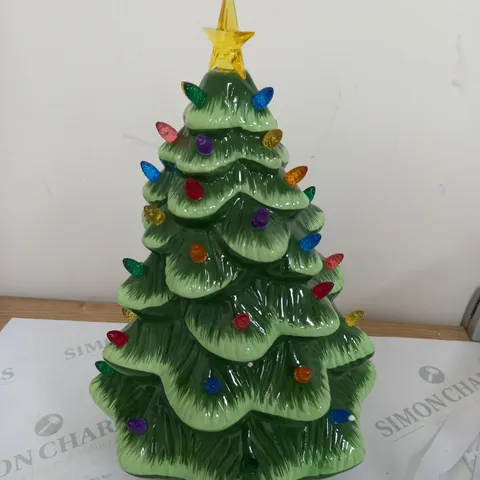 MR CHRISTMAS ILLUMINATED CERAMIC NOSTALGIC TREE