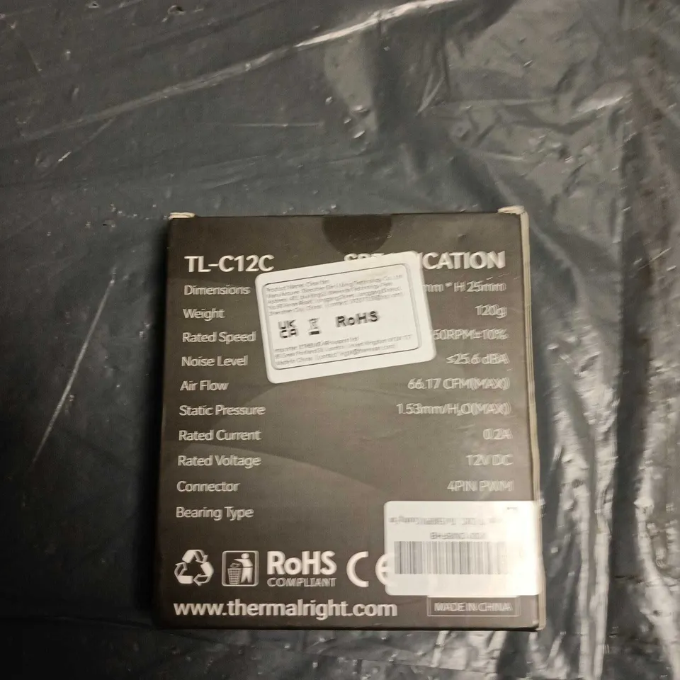 THERMALRIGHT TL-C12C 120MM BALANCE PERFORMANCE FAN – BOXED