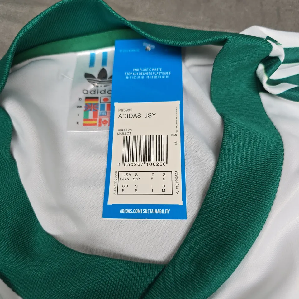 ADIDAS CORK CITY FC JERSEY – WHITE/GREEN, EU 46 