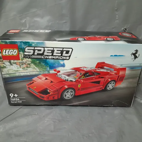 LEGO SPEED CHAMPIONS FERRARI F40 SUPERCAR TOY 76934