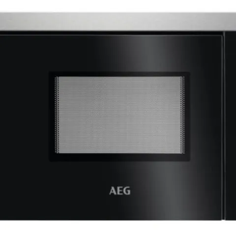 AEG BUILT-IN 17L MICROWAVE MBB1756SEM BLACK/STAINLESS STEEL