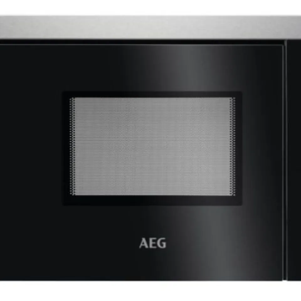 AEG BUILT-IN 17L MICROWAVE MBB1756SEM BLACK/STAINLESS STEEL