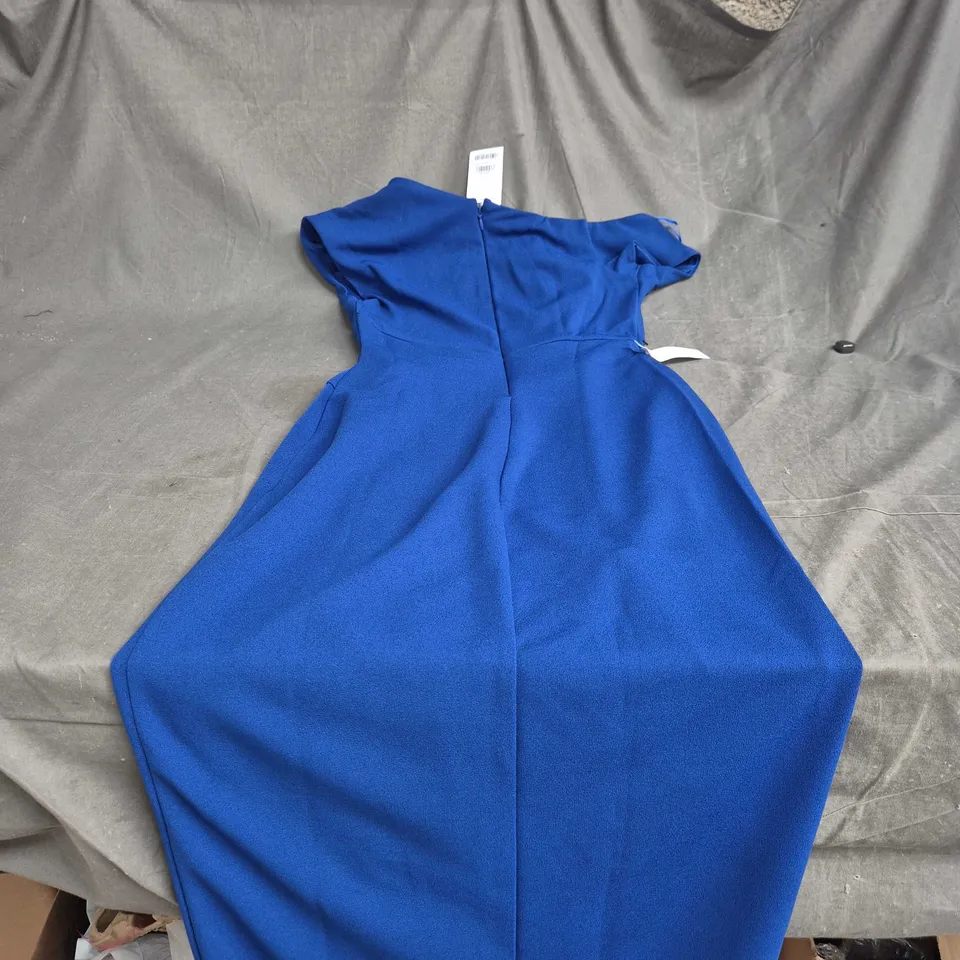 UK 8 LIPSY LONDON PETITE BLUE DRESS