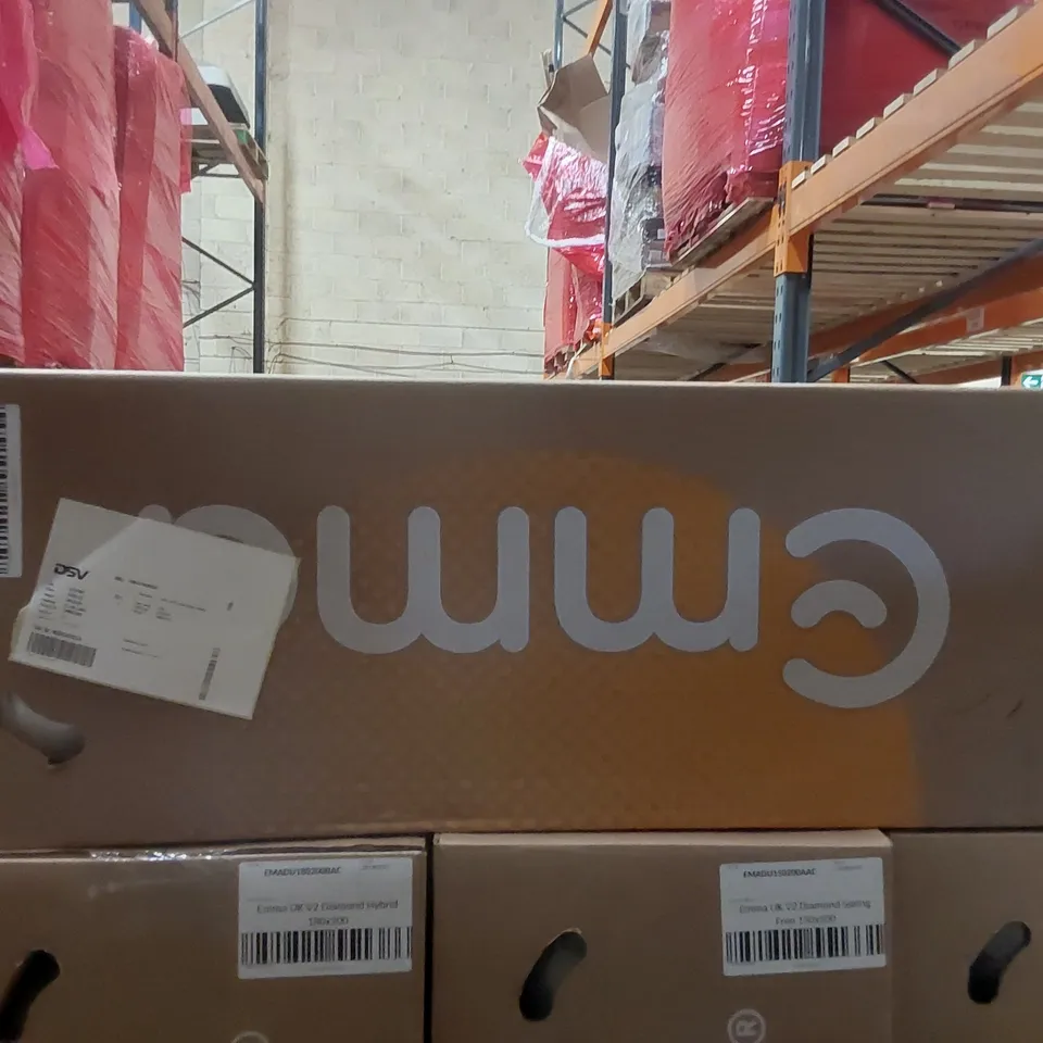 BRAND NEW BOXED EMMA UK V2 SMART HYBRID 150 x 200CM KING SIZE MATTRESS 