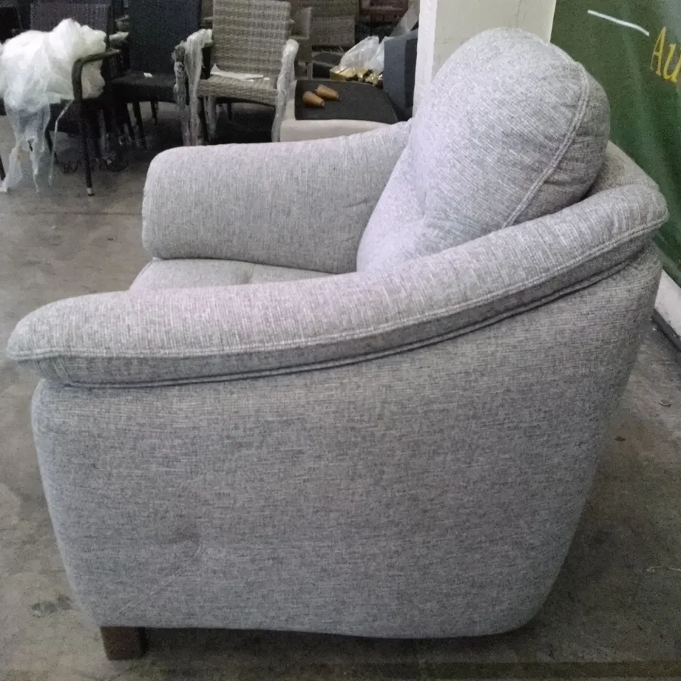 QUALITY DESIGNER G-PLAN JACKSON ELECTRIC RECLINER CHAIR - GRAPHENE DUSK FABRIC 