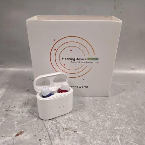 BOXED ADVANCED RECHARGEABLE HEARING DEVICE 