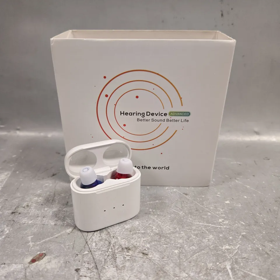 BOXED ADVANCED RECHARGEABLE HEARING DEVICE 