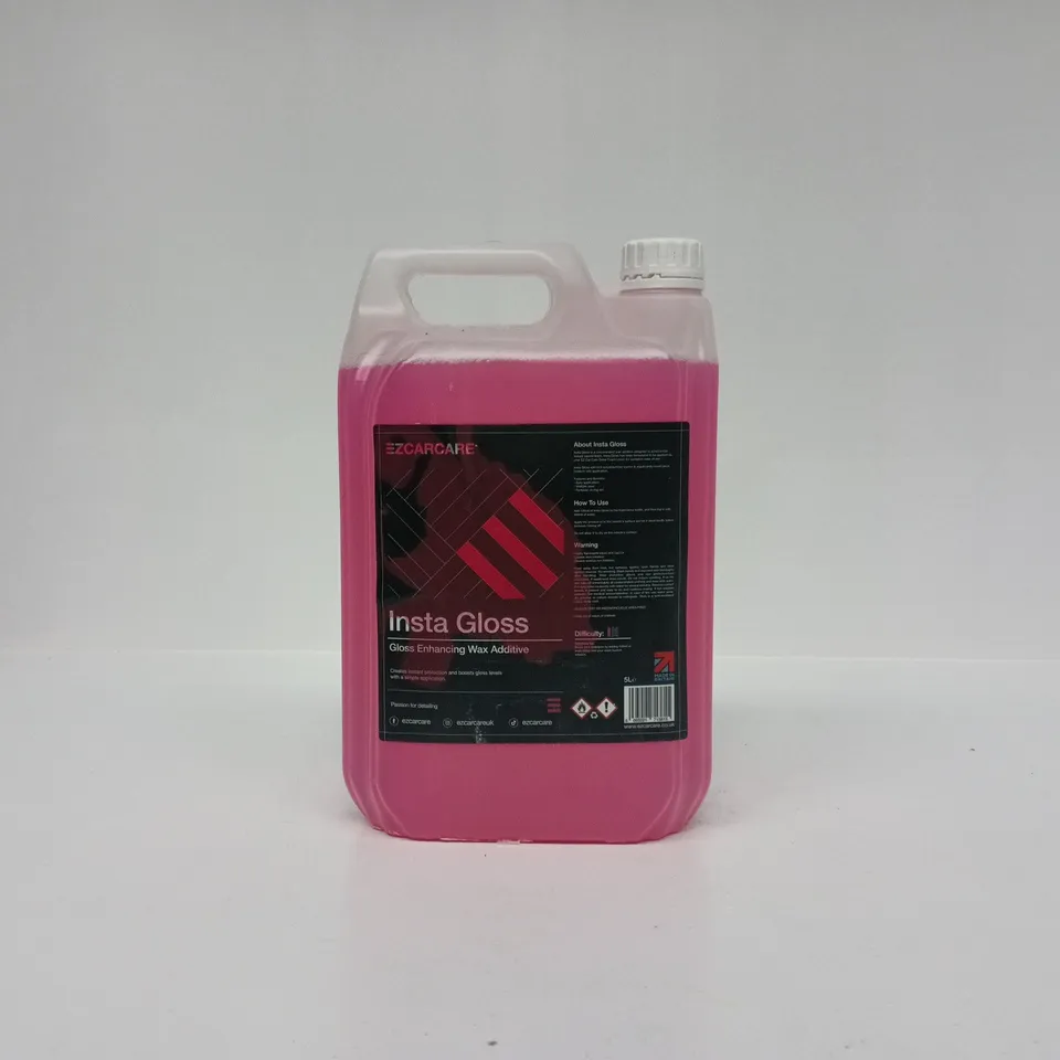 EZCARCARE INSTA GLOSS - GLOSS ENHANCING WAS ADDITIVE (5L)
