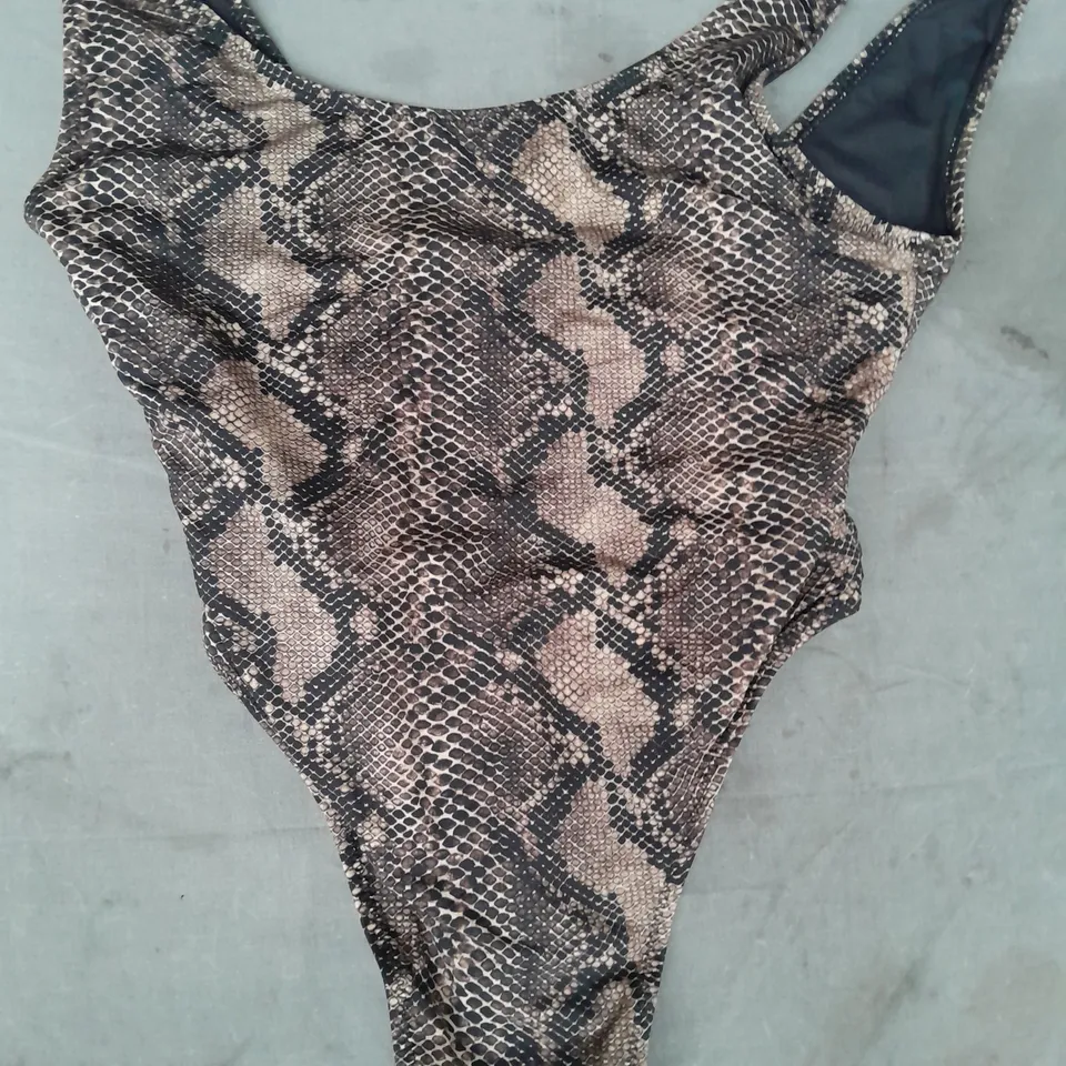 ZARA ANIMAL PRINT SWIMSUIT SIZE MEDIUM