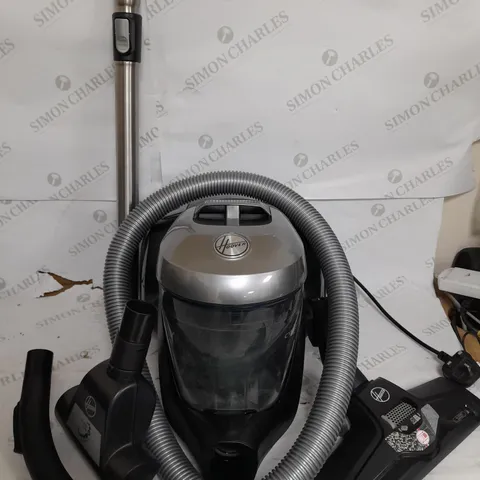 BOXED HOOVER H-POWER 300 HP320PET VACUUM CLEANER IN BLACK/SILVER