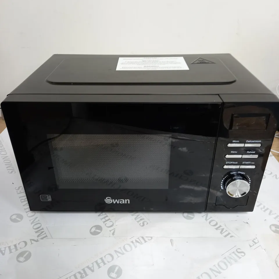 UNBOXED SWAN 20L 700W MANUAL MICROWAVE