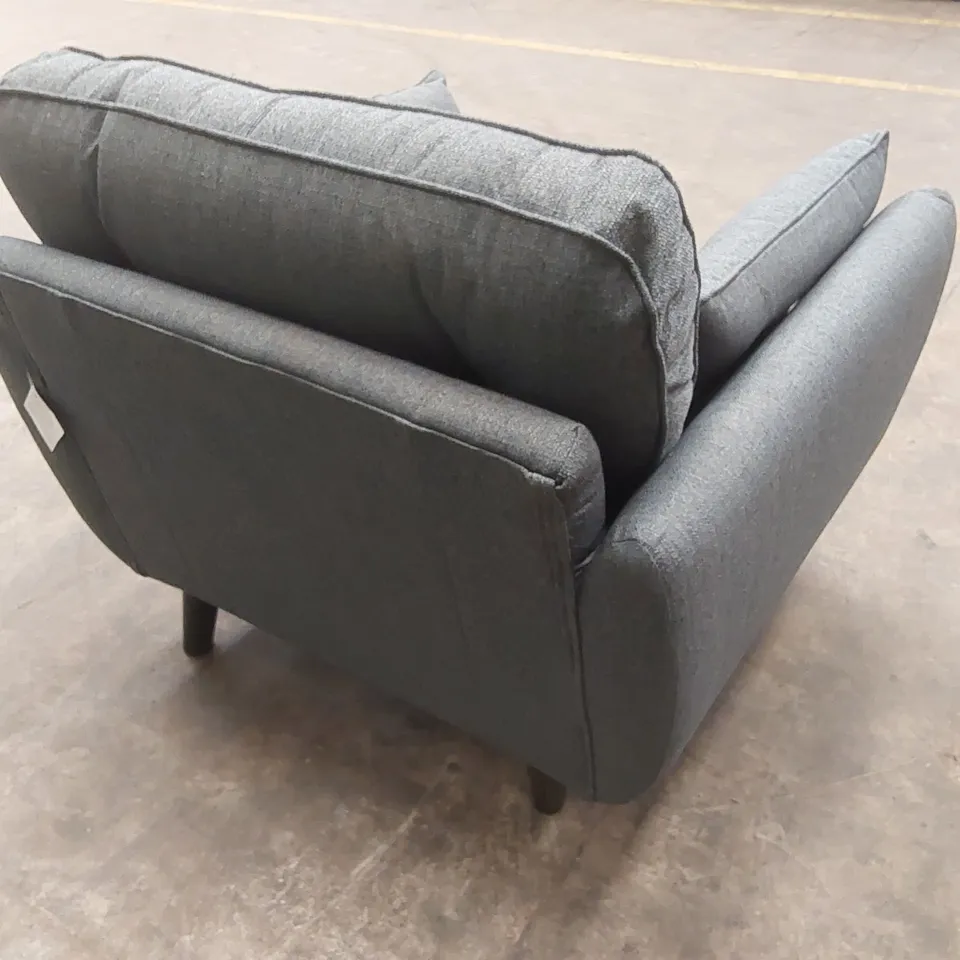 PAULO FABRIC ARMCHAIR - MIDNIGHT RRP £499