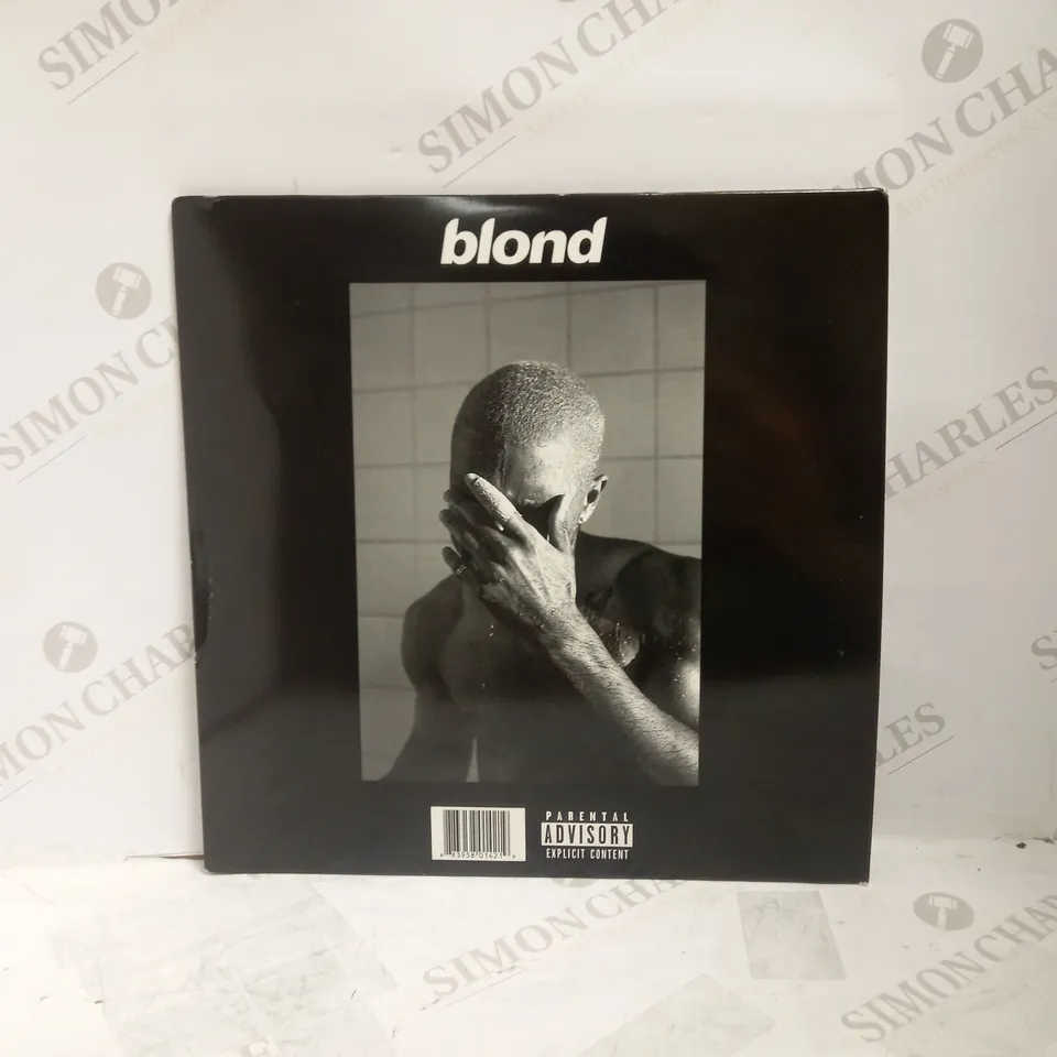 FRANK OCEAN BLOND VINYL ALBUM