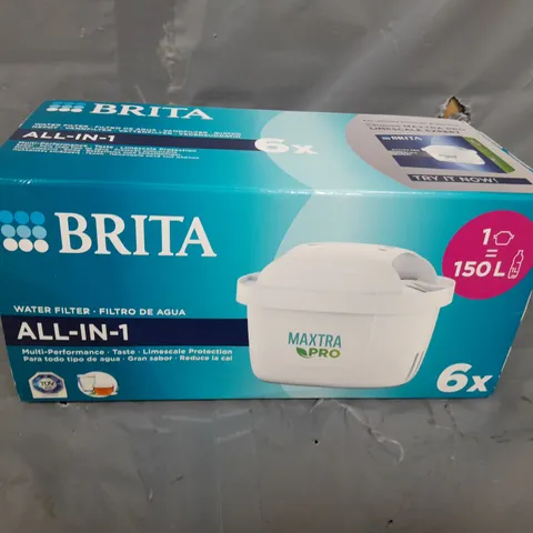 BRITA ALL IN 1 WATER FITERS - X6