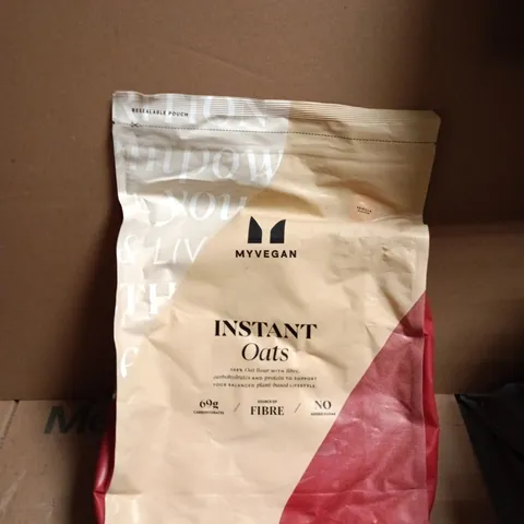 MYVEGAN INSTANT OATS – VANILLA FLAVOUR - 2.5KG